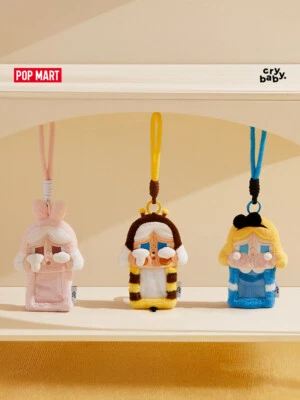 AUTHENTIC CRYBABY Crying Again Series Plush Card Holder