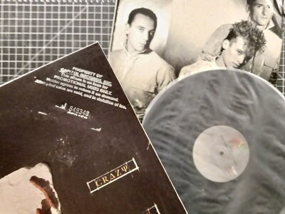 KAJA Crazy People's Right To Speak LP 1985 PROMO w/ INNER