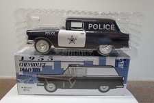 Liberty Classics 1955 Chevrolet Delivery Car 1:25 Coin Bank Police
