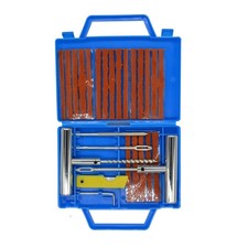 Tire Plug Kit 26 Pcs Heavy Duty Tire Repair Plugs Tools Flat Tire Repair Ki...