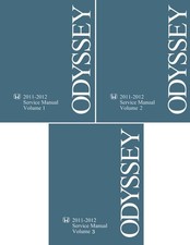 2011-2012 Honda Odyssey Factory Shop Service Manual 2011-2012 Honda Odyssey Factory Shop Service Manual