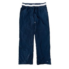 B6 Vintage Nike Y2K gray label womens track blue wind pants medium 8 10