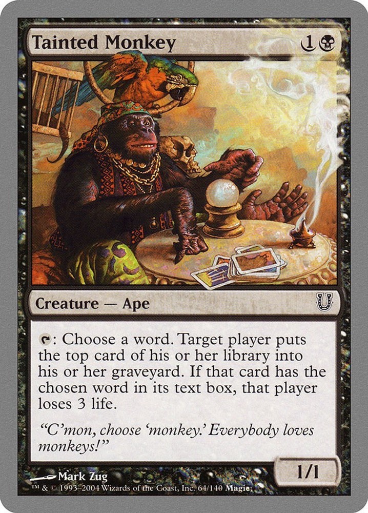 Tainted Monkey - 64 - NM - Unhinged