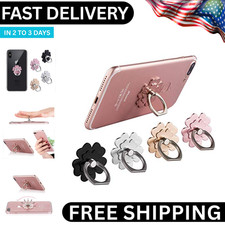 Universal 360 Rotating Finger Ring Stand Holder For Cell Phone FLOWER All Colors