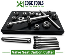12Pc Engine Valve Seat Cutter Set Carbon Steel Face Cutters Valve Repair Tool US