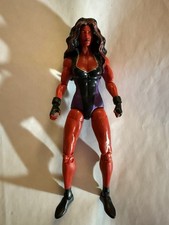 2012 Hit Monkey wave Marvel Legends RED SHE-HULK 6  Figure No Sword LOOSE