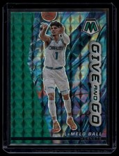 LaMelo Ball 2023-22 Panini Mosaic Dive & Go Charlotte Hornets