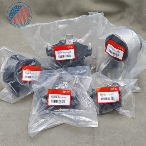 OEM 5PCS Motor Mounts Auto Transmission Set For 2008-2010 Honda Odyssey 3.5L OEM