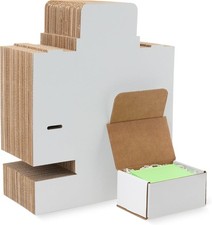 White Shipping Boxes Cardboard Mailer Box for Moving and Storage Tab-Locking