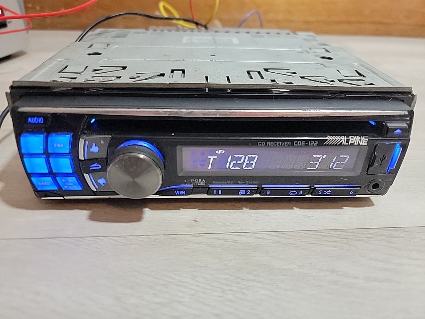 Cde-122 Cd Receiver Auto Radio Mp3/aux/usb