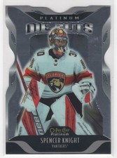 2021-22 O-Pee-Chee Platinum Die Cuts Spencer Knight Florida Panthers #DC-24