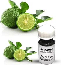 Bergamot Essential Oil / 100% Pure Berga Undiluted Essential Oil Premium Quality