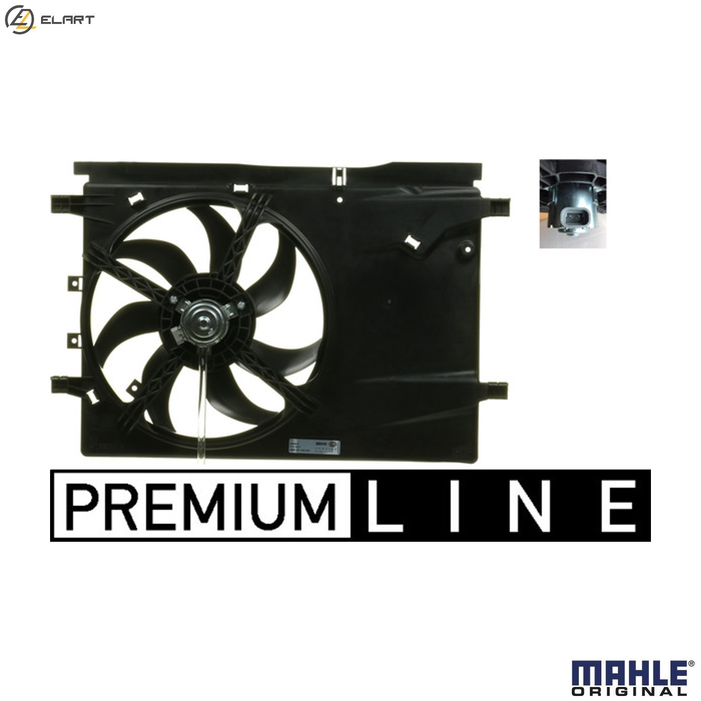FAN ENGINE COOLING CFF 182 000P FOR PEUGEOT FIAT FIORINO/Box/Body/MPV QUBO 1.4L