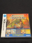 Professor Layton and the Diabolical Box Nintendo DS 2009 Complete In Box Manual