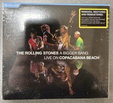 Rolling Stones a Bigger Bang Live On Copacabana Beach CD Brand New Factory Seal