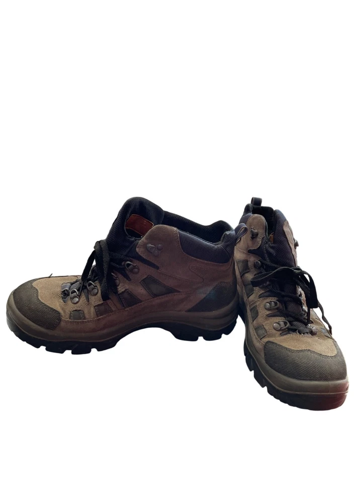 L.L. Bean Gortex Hombres Gris Cuero Botines Senderismo Talla 10M SKU 9096 Foto 2 de 4