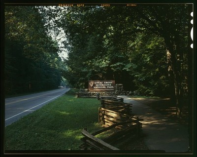 Great Smoky Mountains National Park Roads & Bridges, Newfound Gap Road,