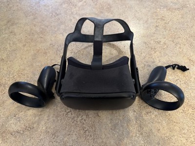 Meta Quest 1 VR Gaming Headset 2 Controllers 128GB Black (Tested And Working)