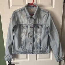 Giacca denim donna Denim&Co blu lavaggio chiaro - Taglia 12