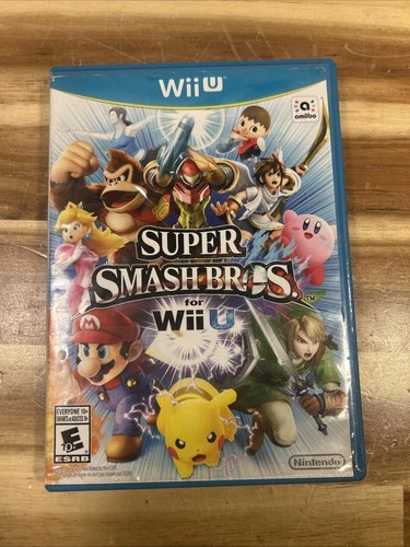 Super Smash Bros for Wii U - Nintendo Wii U No Manual, tested.