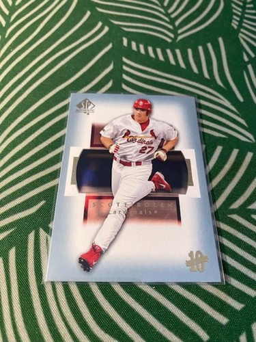 Scott Rolen #55 2003 SP Authentic card