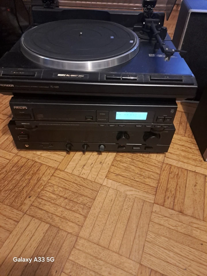 PLATTEN SPIELER  VERSTÄRKER  DVD UND Boxen Verschiedene Marken - Bild 2 von 3