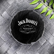 Jack Daniels Sinatra Select Slate Coaster Brand New Handcrafted Laser Engraved R