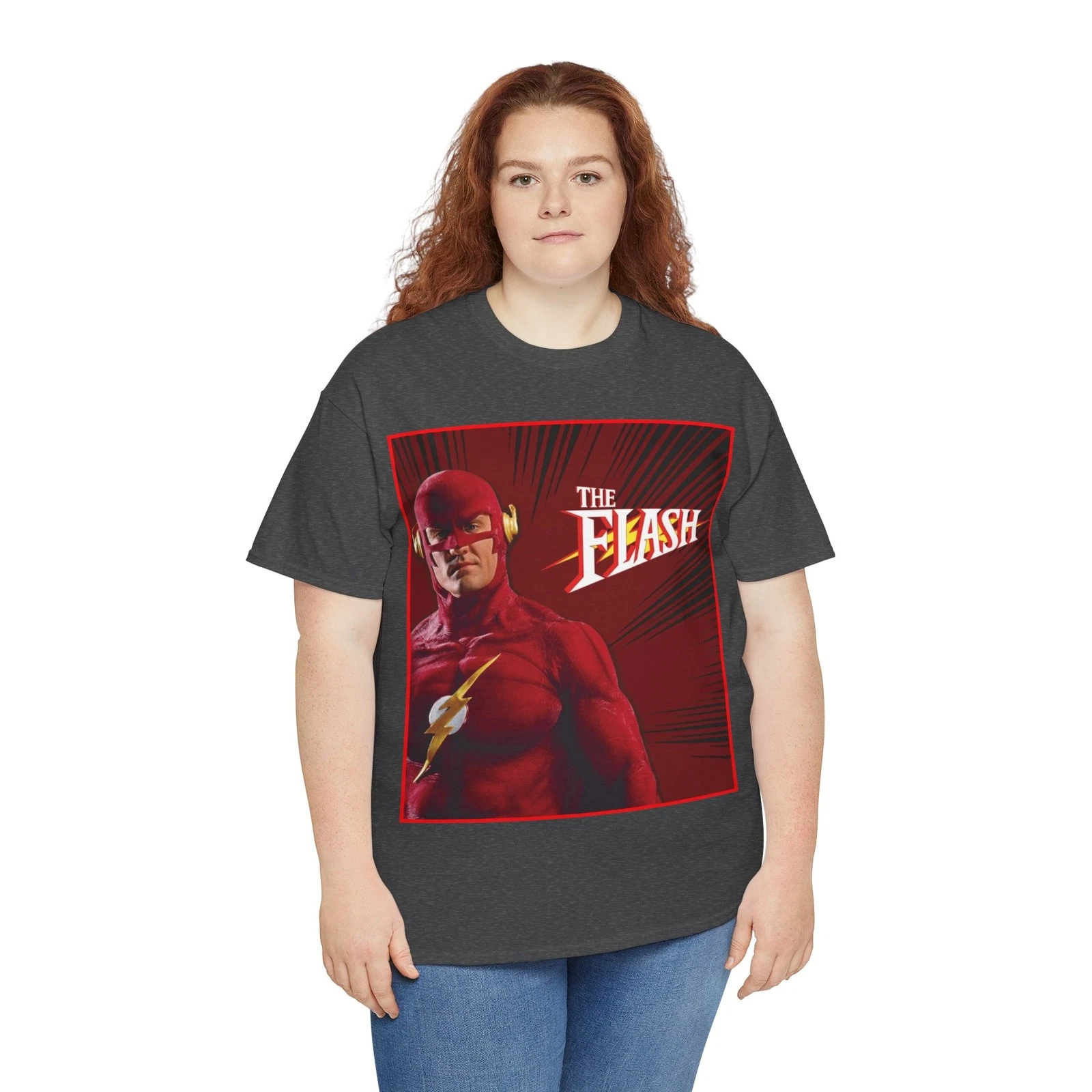 Flash T-Shirt - John Wesley Shipp - DC Comics 1990s TV Series - Barry Allen