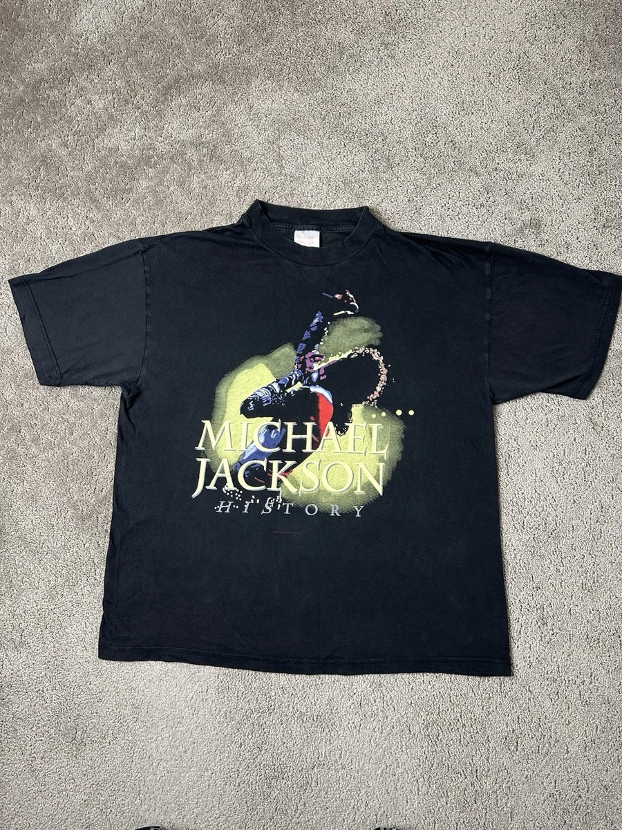 マイケル・ジャクソン ヒストリーTシャツ XL マイケル・ジャクソン HISTORY WORLD TOUR Tシャツ XL