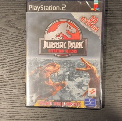 Jurassic Park: Operation Genesis Sony PlayStation 2 Universal 3D Action Sim