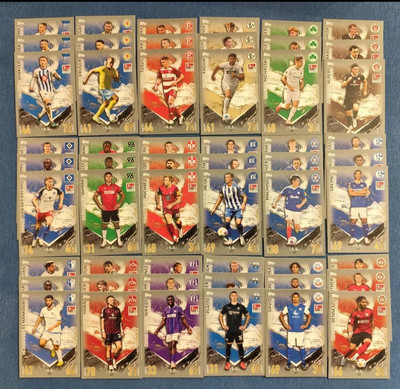 Match Attax Bundesliga Extra 23/24 Alle 54 Basiskarten 2. Bundesliga Set Full 