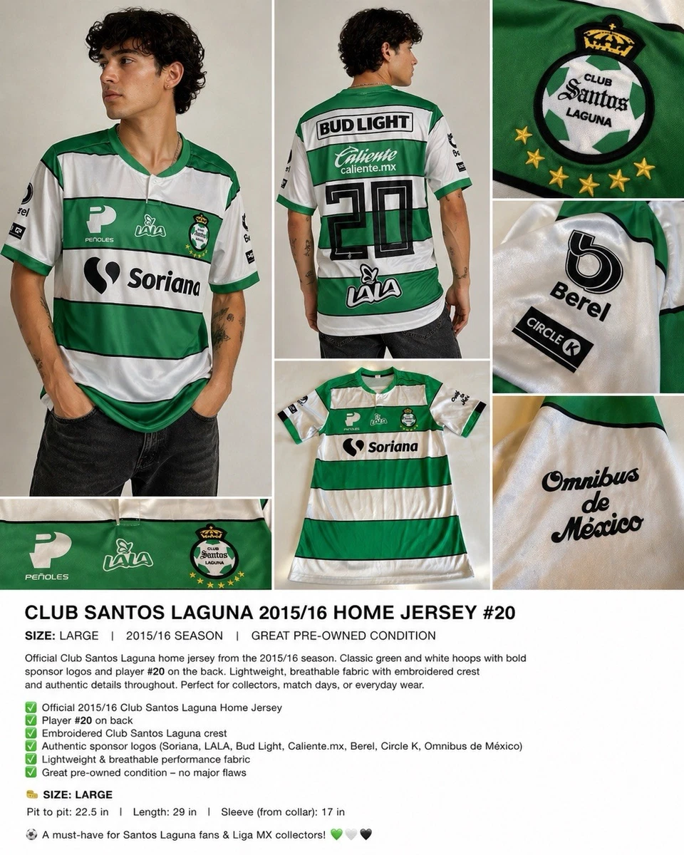 Santos Laguna Jersey products for sale | eBay