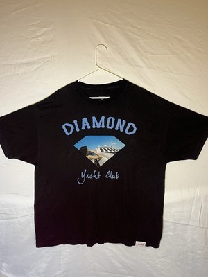 Diamond Supply Co. OG YACHT CLUB TEE Black [Size: XXL / 2XL] [PREOWNED]