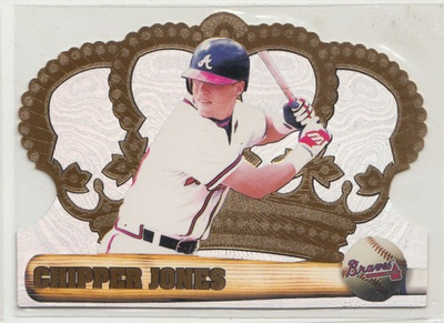 #ad #ad 1998 Pacific Crown Royale Chipper Jones Atlanta Braves #13 $2.79