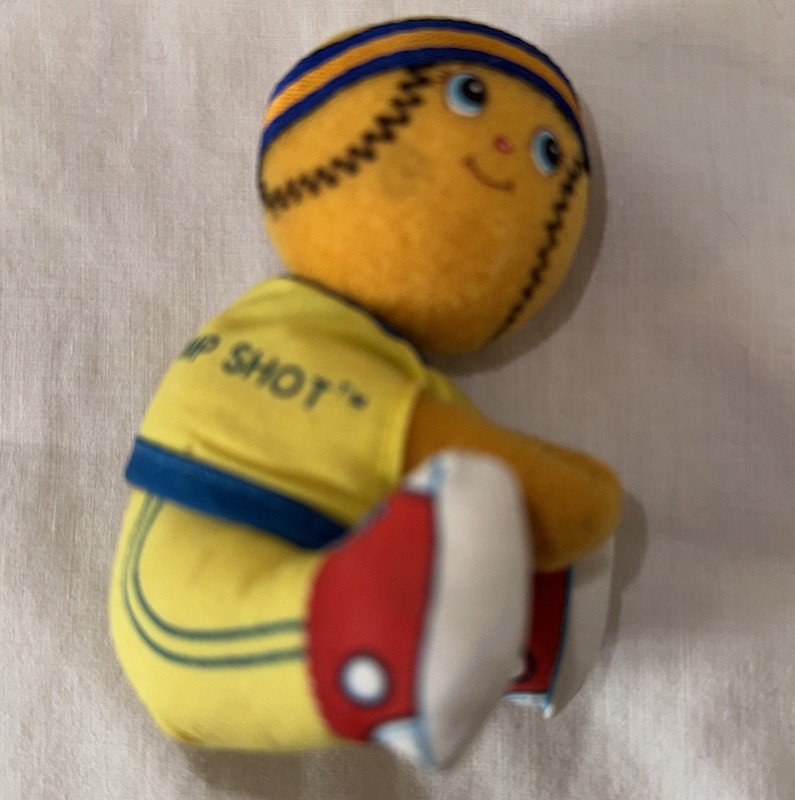 Jump Shot Clip Hugger Pencil Topper Griper Toy Basketball Amtoy Vintage BIN 28