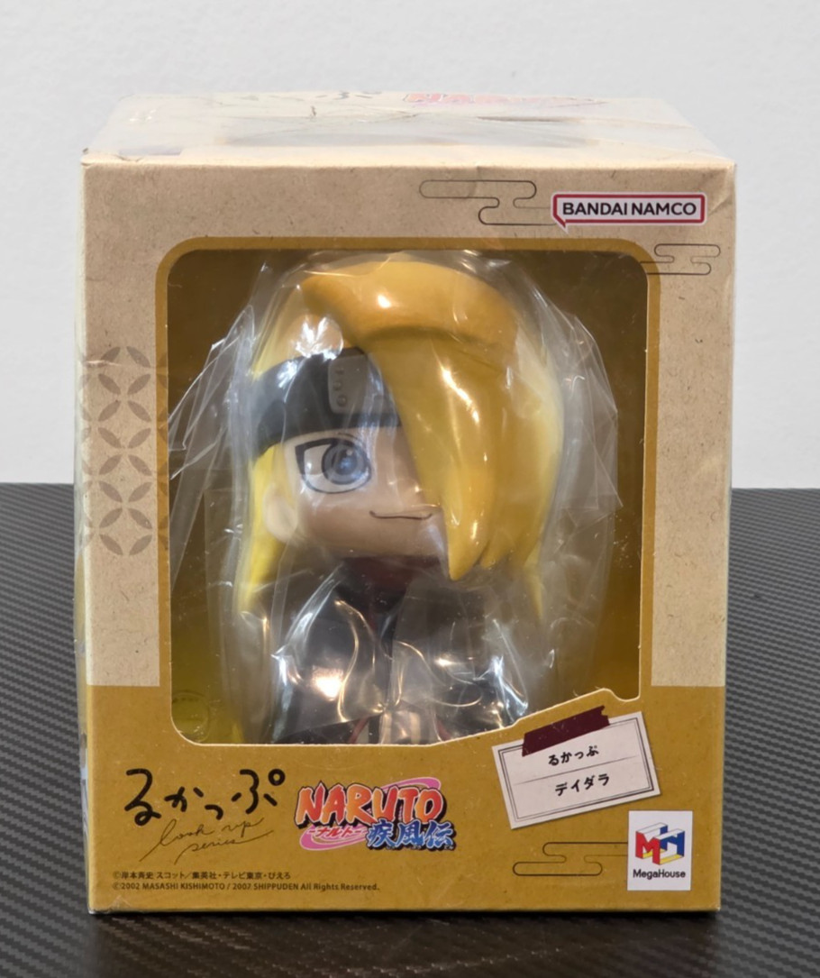 Figura prepintada LookUp Naruto Shippuden Deidara MegaHouse, aprox. 4,3' de alto