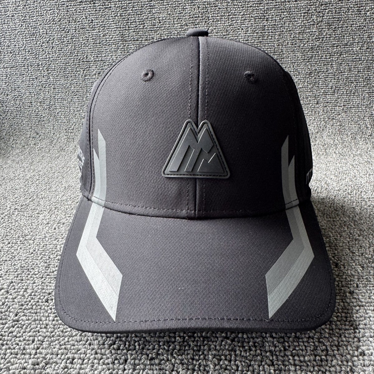 Montirex MTH Tech Black Strapback Baseball Cap Hat