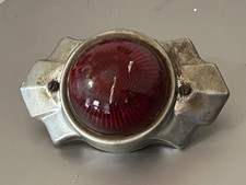 Vintage Lamp King Bee Hy-power Red Glass Marker Light Travel Trailer Truck