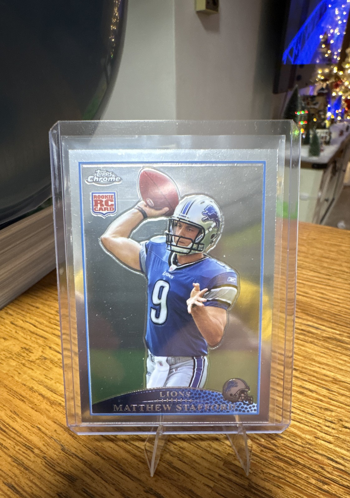 2009 Topps Chrome - Matthew Stafford #TC210 (RC)