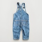 H&M Toddler Overalls 18M Blue Denim Snap Romper Unisex — photo 5