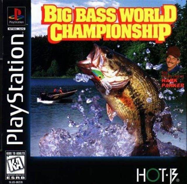 Big Bass World Championship - PS1 PS2 Complete Playstation Game