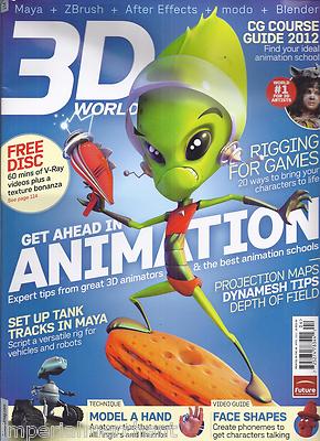 3D World Magazine Animation Projection Maps Dynamesh Tips Depth Of Field Games
