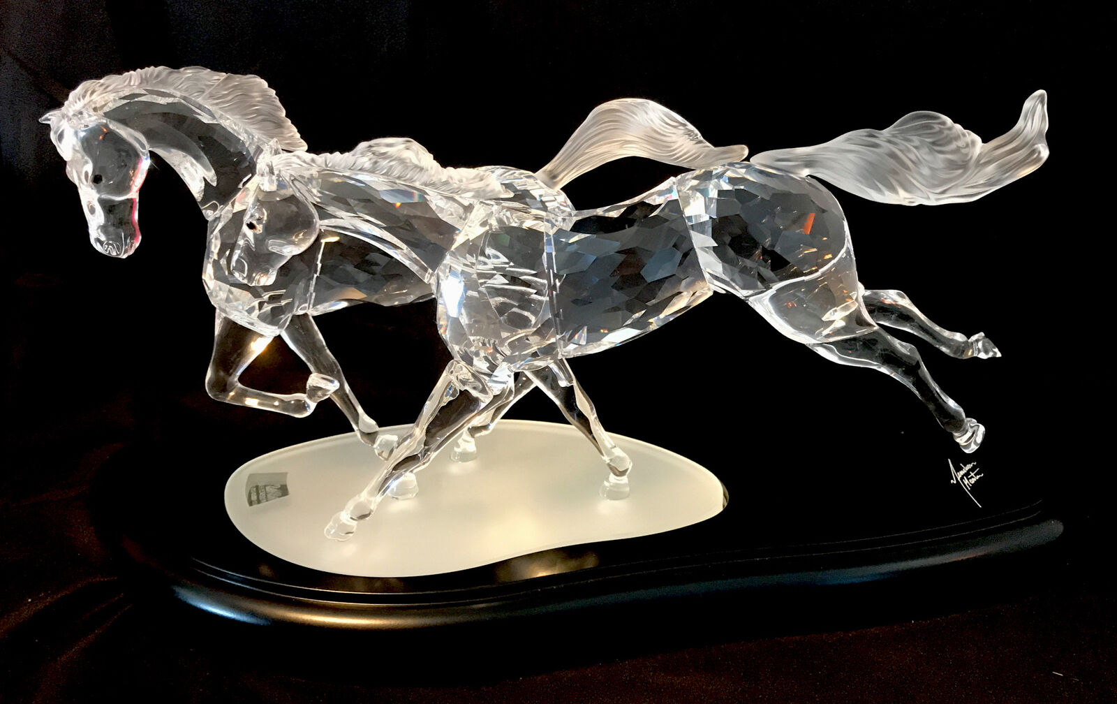 Swarovski Limited Numbered Edition 2001 "WILD HORSES" 236720 ~ MIB