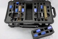 New 4 pistol handgun foam insert fits your Pelican 1535 Air case nameplate