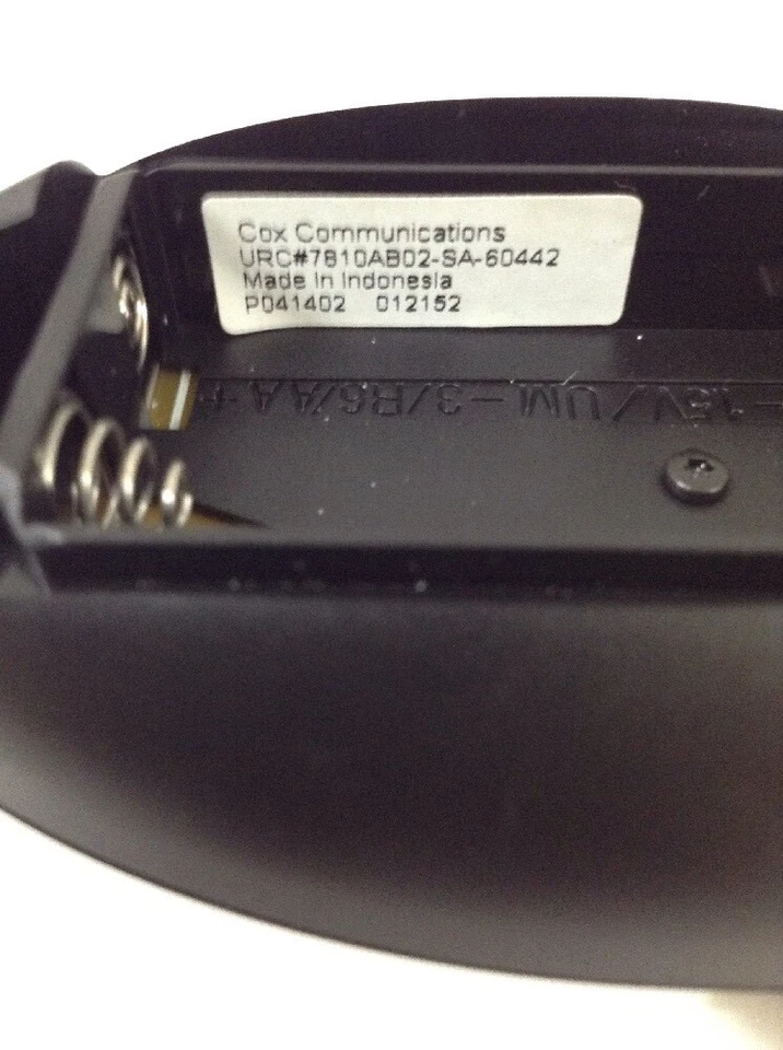 Genuine Cox 7810AB02-SA-60442 Universal Remote Control - Image 3 of 3