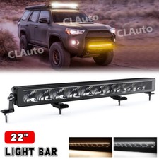 22 32 42 52 Drl Led Work Light Bar Spot Flood Offroad Driving Atv Suv Utv