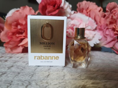 Paco Rabanne   Million Gold For Her Eau De Parfum 5ml Miniatur Neu 