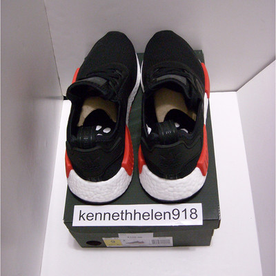 NEW ADIDAS NMD R1 RUNNING SHOES CORE BLACK RED WHITE BB1969 MENS SIZE 9 |  eBay