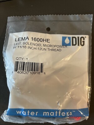 DIG LEMA 1600 HE Solenoid Actuator Irrigation