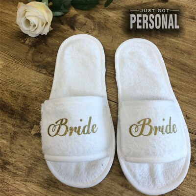 personalised baby slippers